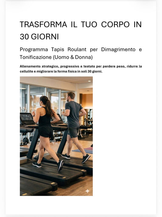 30 Giorni Torno in Forma